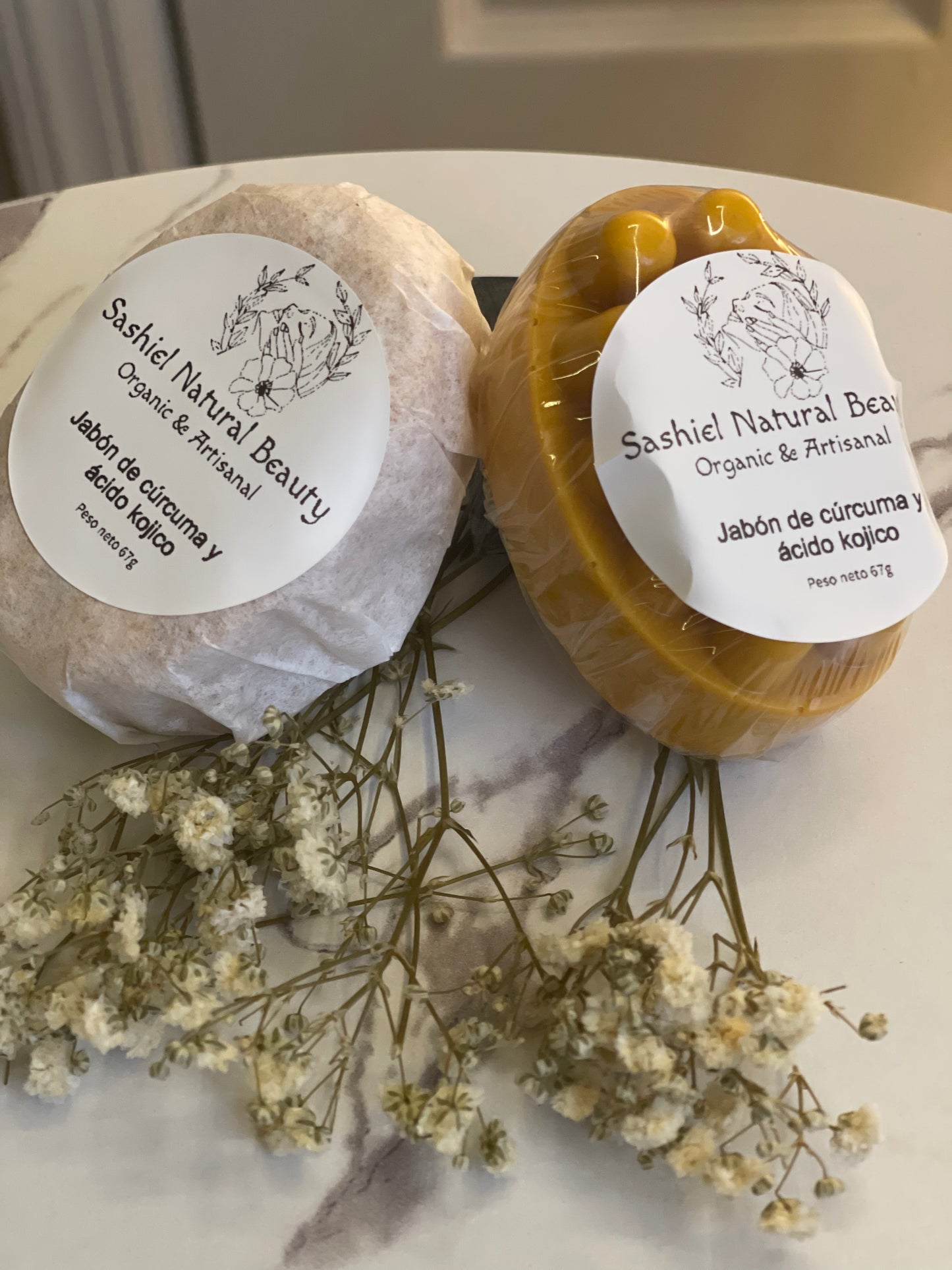 kojic acid and turmeric soap.