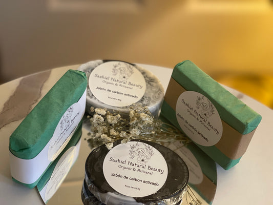 activated charcoal soap.